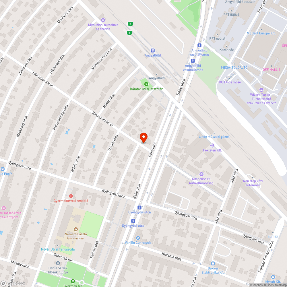 Tilosban parkoló rendszám nélküli szemétszállitást akadályozó jármű bejelentés helye