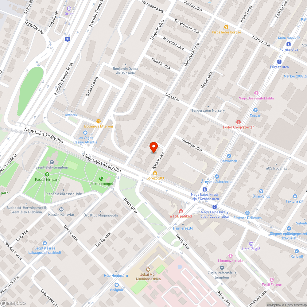 Járda melletti lyuk bejelentés helye