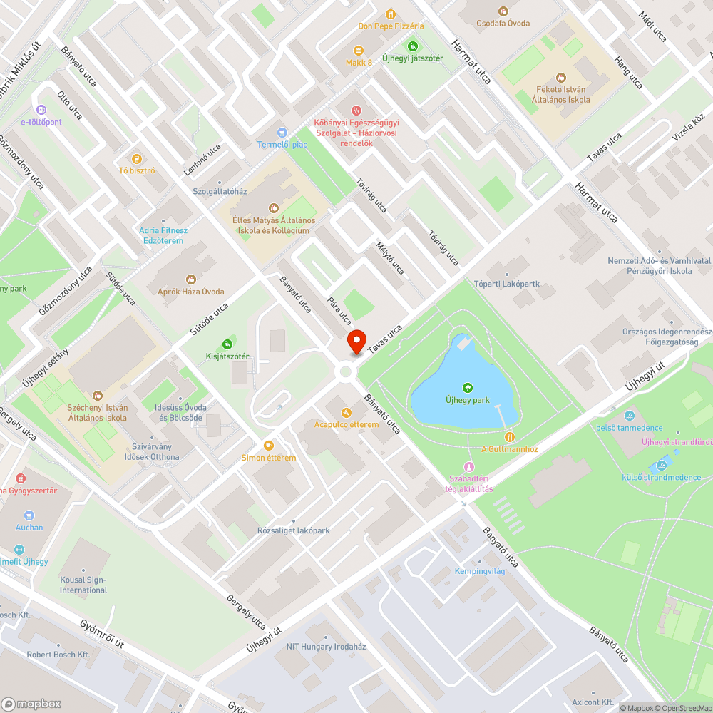 Kifakuló közúti EAK és körforgalom tábla bejelentés helye