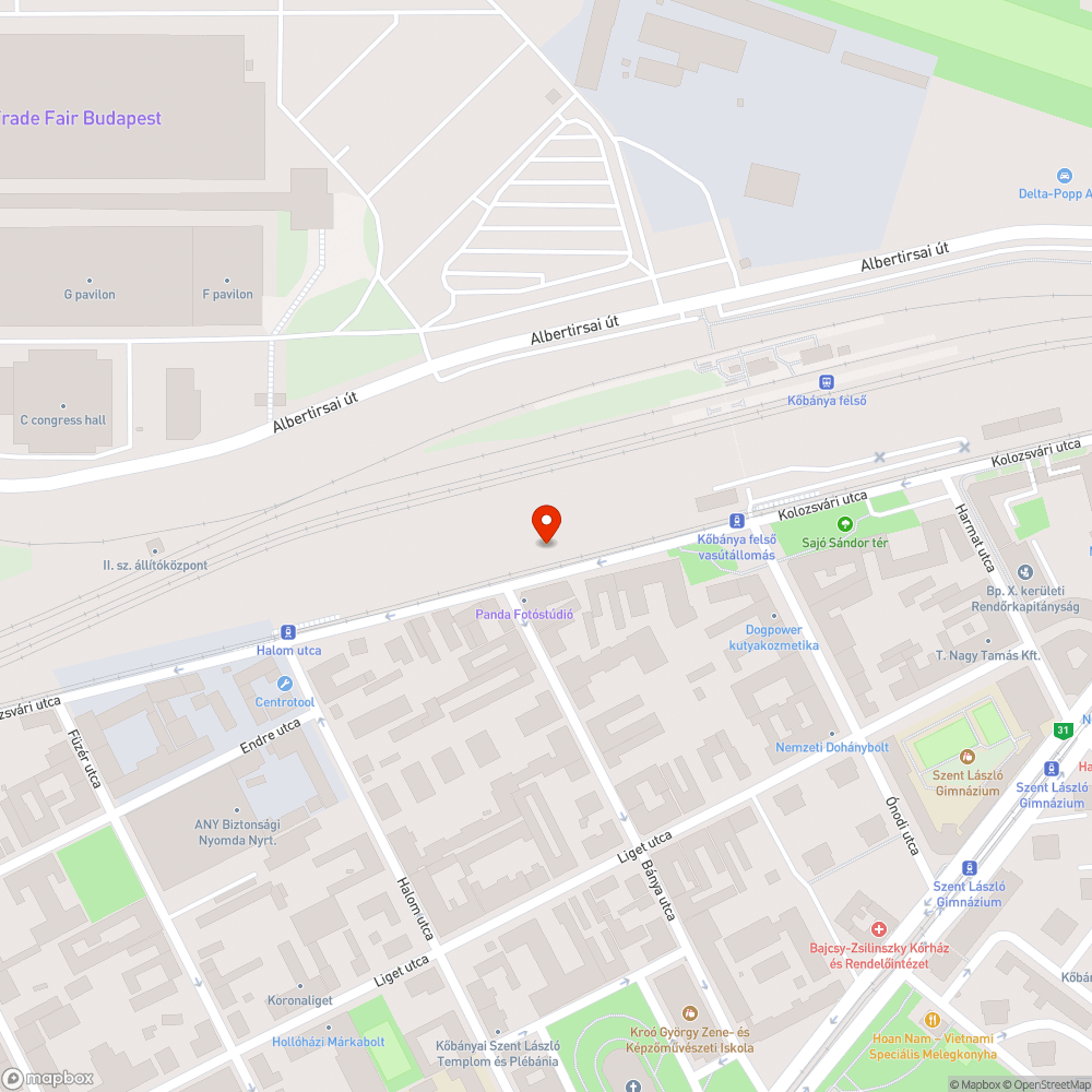 Illegálisan lerakott szemét bejelentés helye