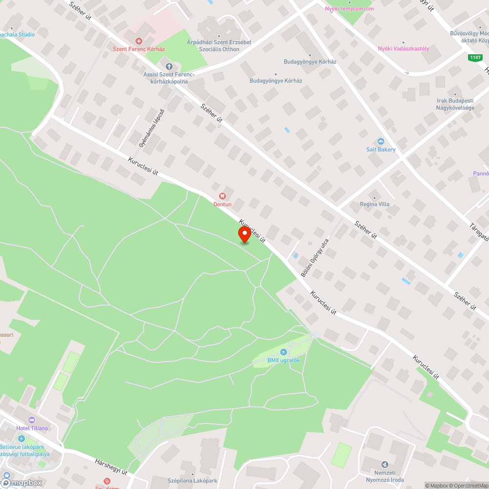 Törött fa bejelentés helye