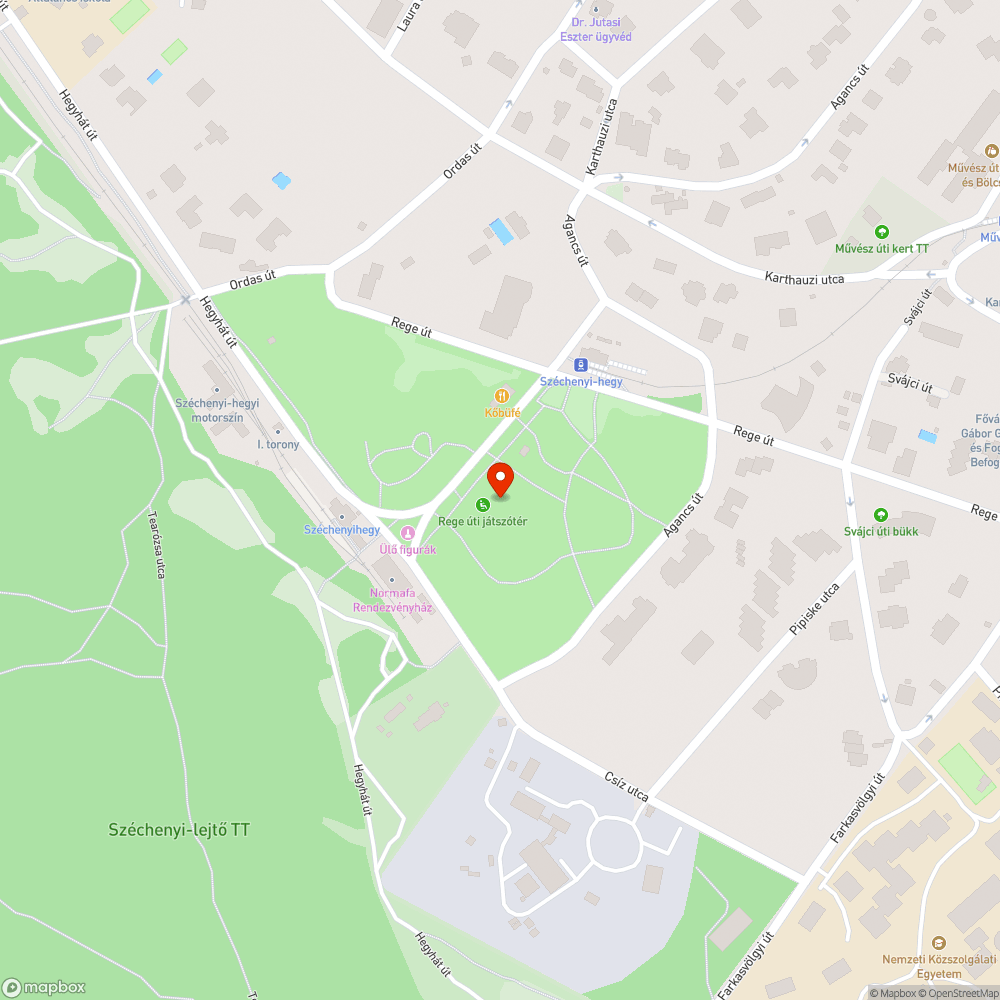 Leszakadt hinta bejelentés helye