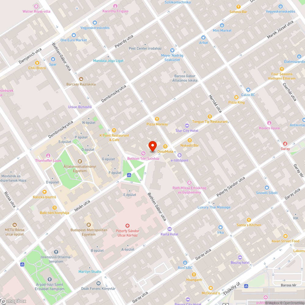 Sérült közmű bejelentés helye