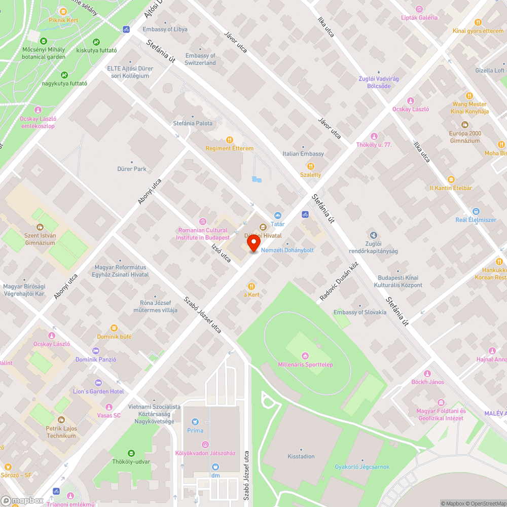 Hiányzó kupakkapocs bejelentés helye