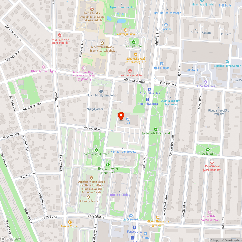 Koszos OTP automata bejelentés helye