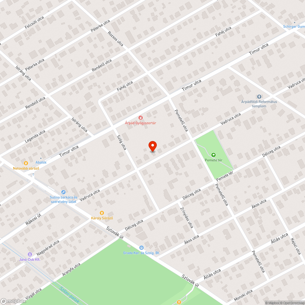 Diszfunkcionális útjelző tábla bejelentés helye