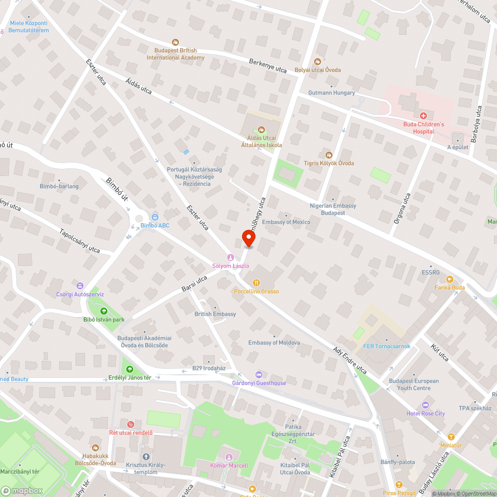 Megsüllyedt járdaburkolat bejelentés helye