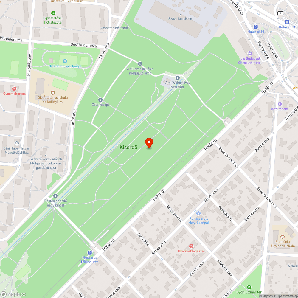 Szemetelés bejelentés helye