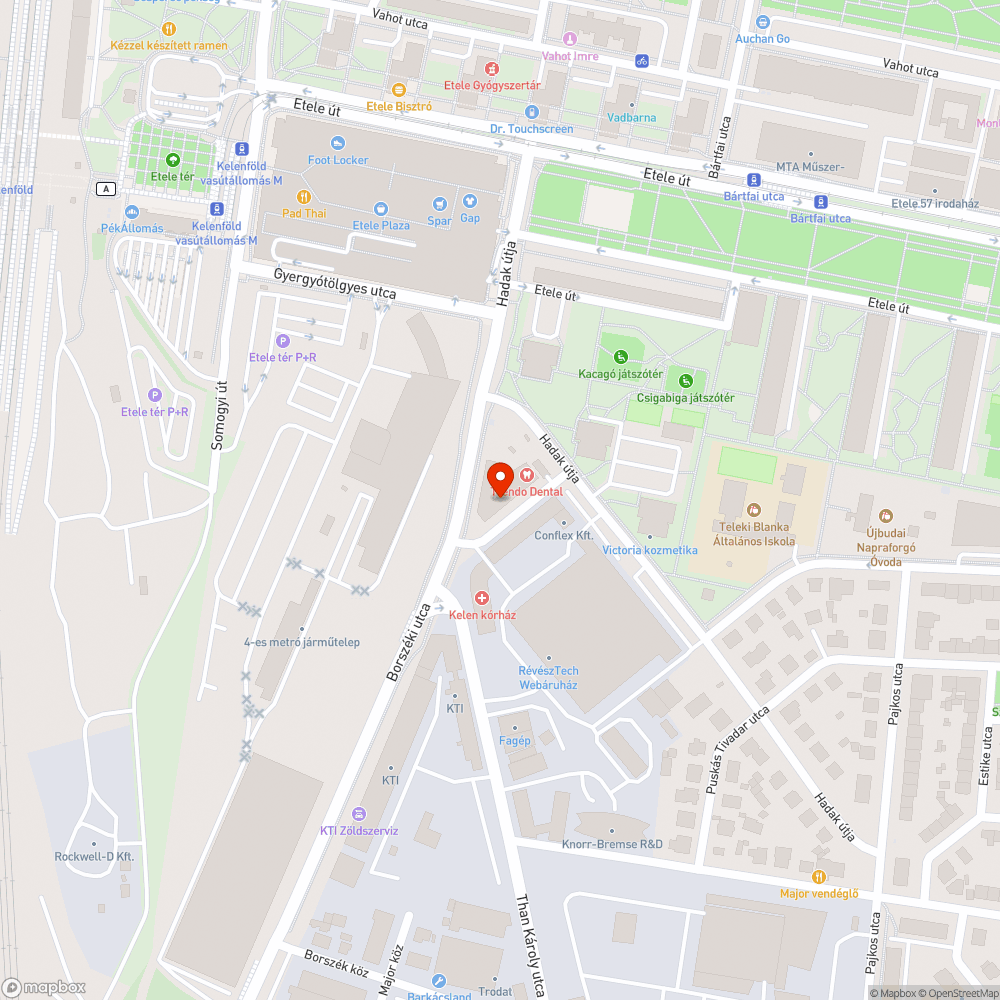 Csatornafedél kátyú bejelentés helye