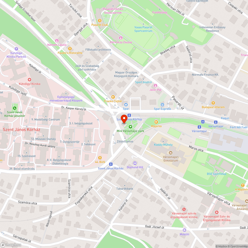 Zártkörű rendezvény a közparkban bejelentés helye