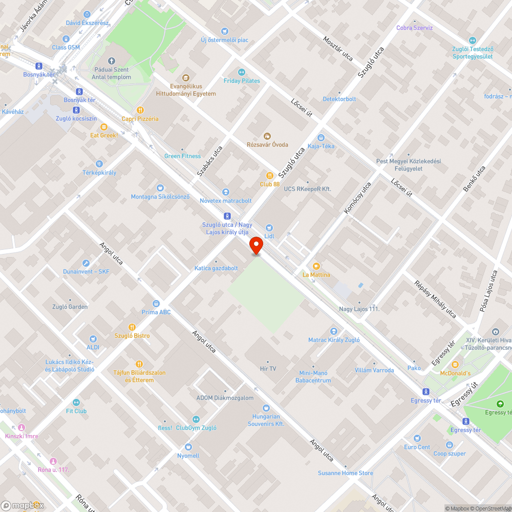 Veszélyes vakolat bejelentés helye