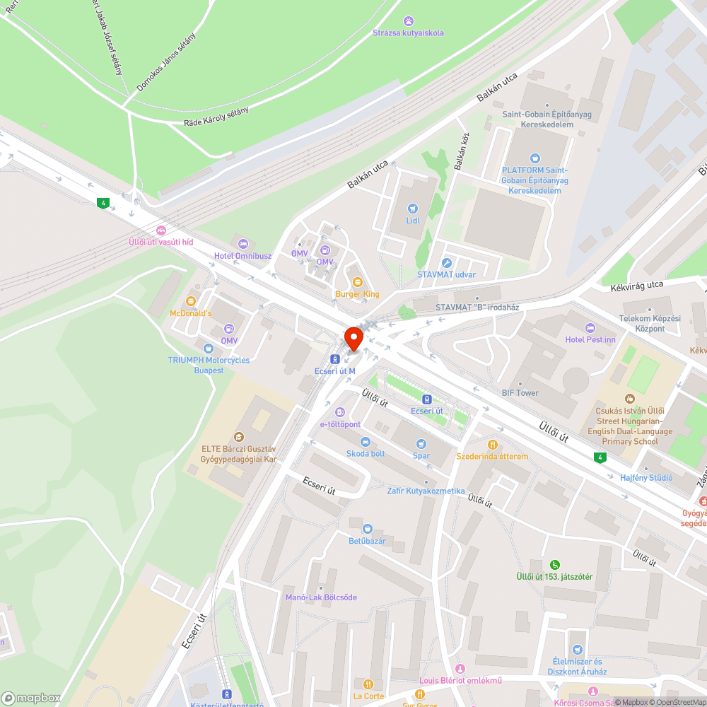 Lekopott zebra bejelentés helye