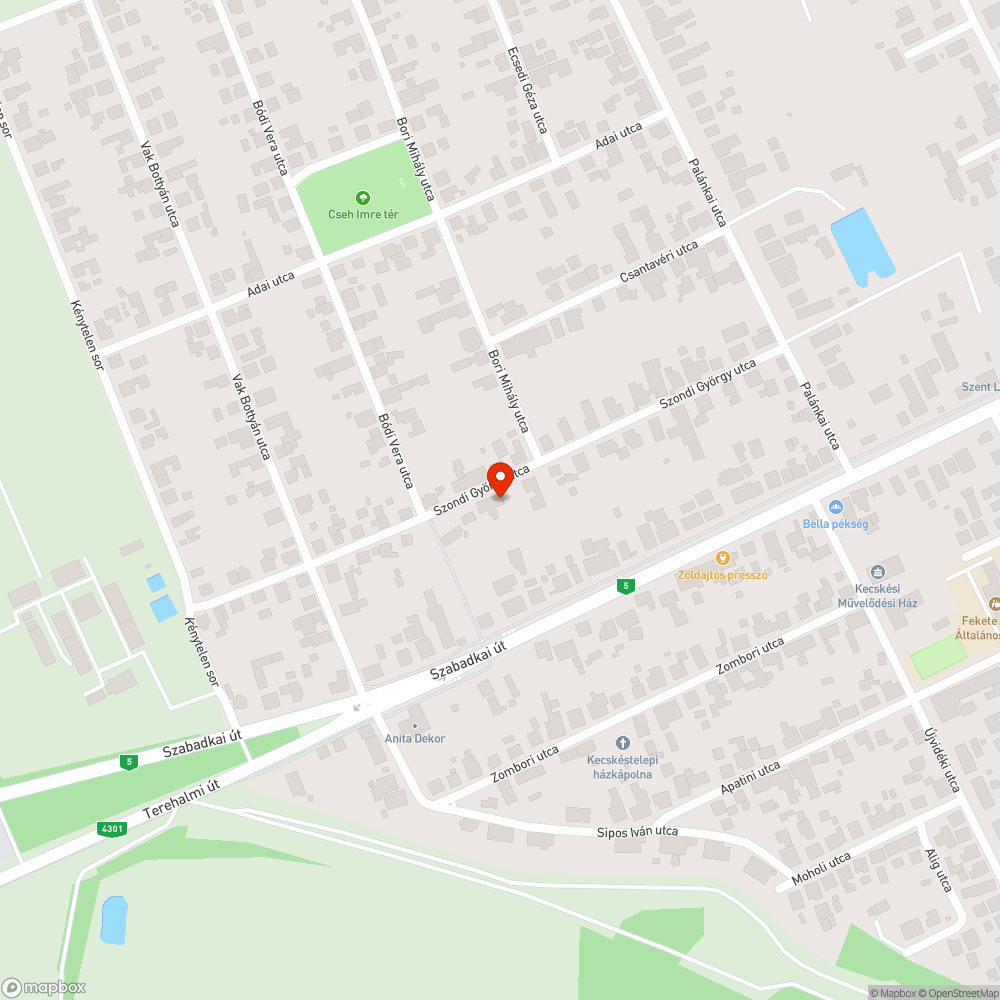 Nem használt távközlési oszlop bejelentés helye