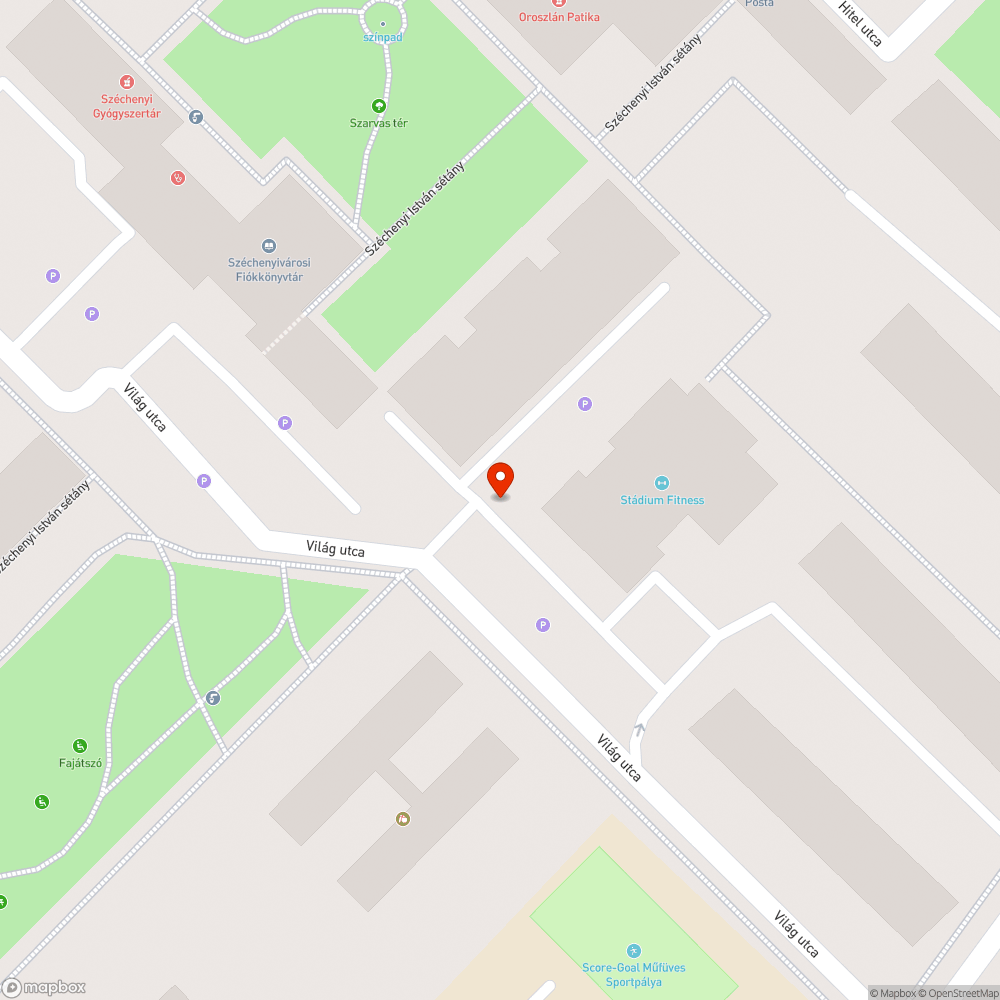 Elhagyott autó bejelentés helye