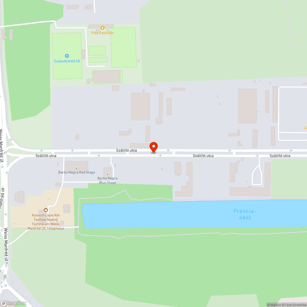 Megsüllyedt, felgyűrődőtt út bejelentés helye