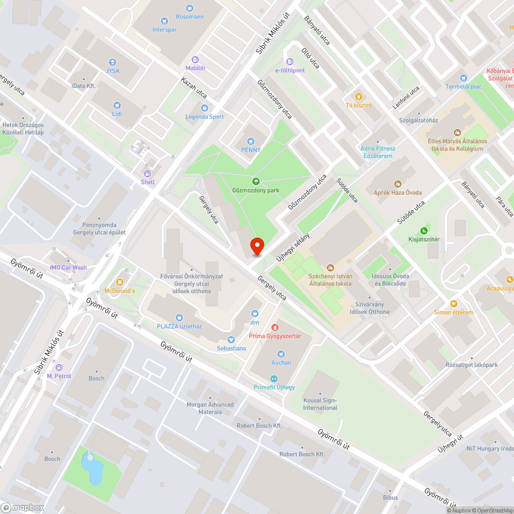 Kifakuló EAK és behajtani tilos közúti tábla bejelentés helye