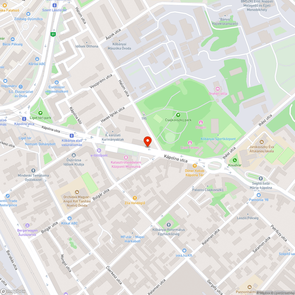 Elromlott kerékpárpumpa bejelentés helye