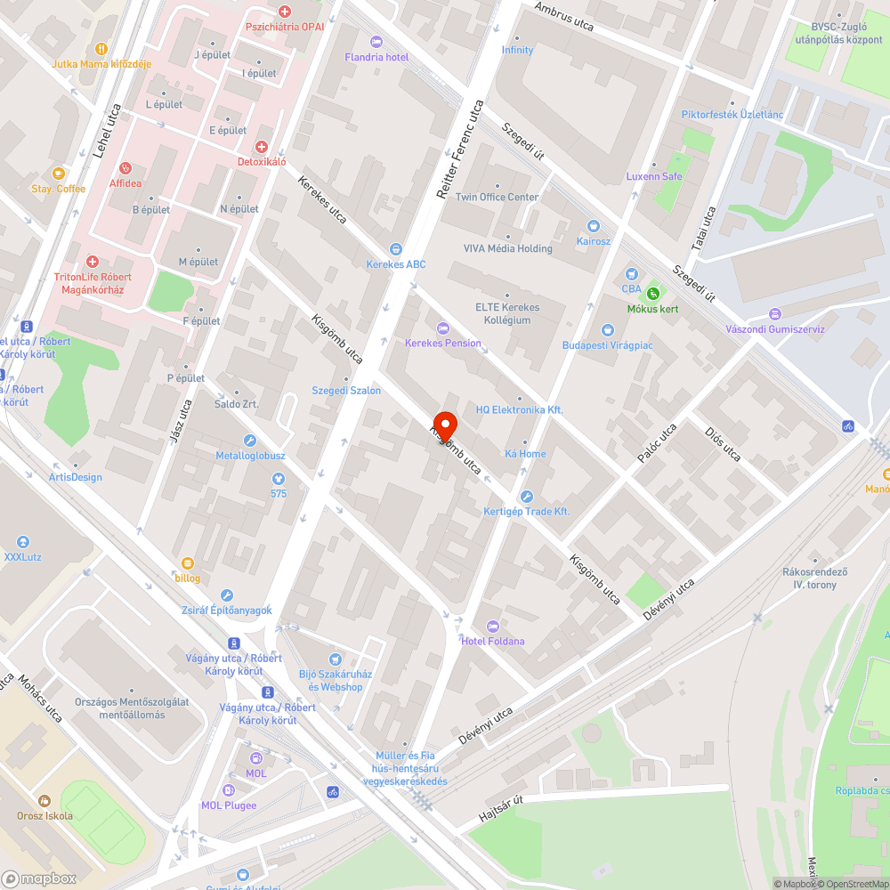 Kidobott matrac bejelentés helye