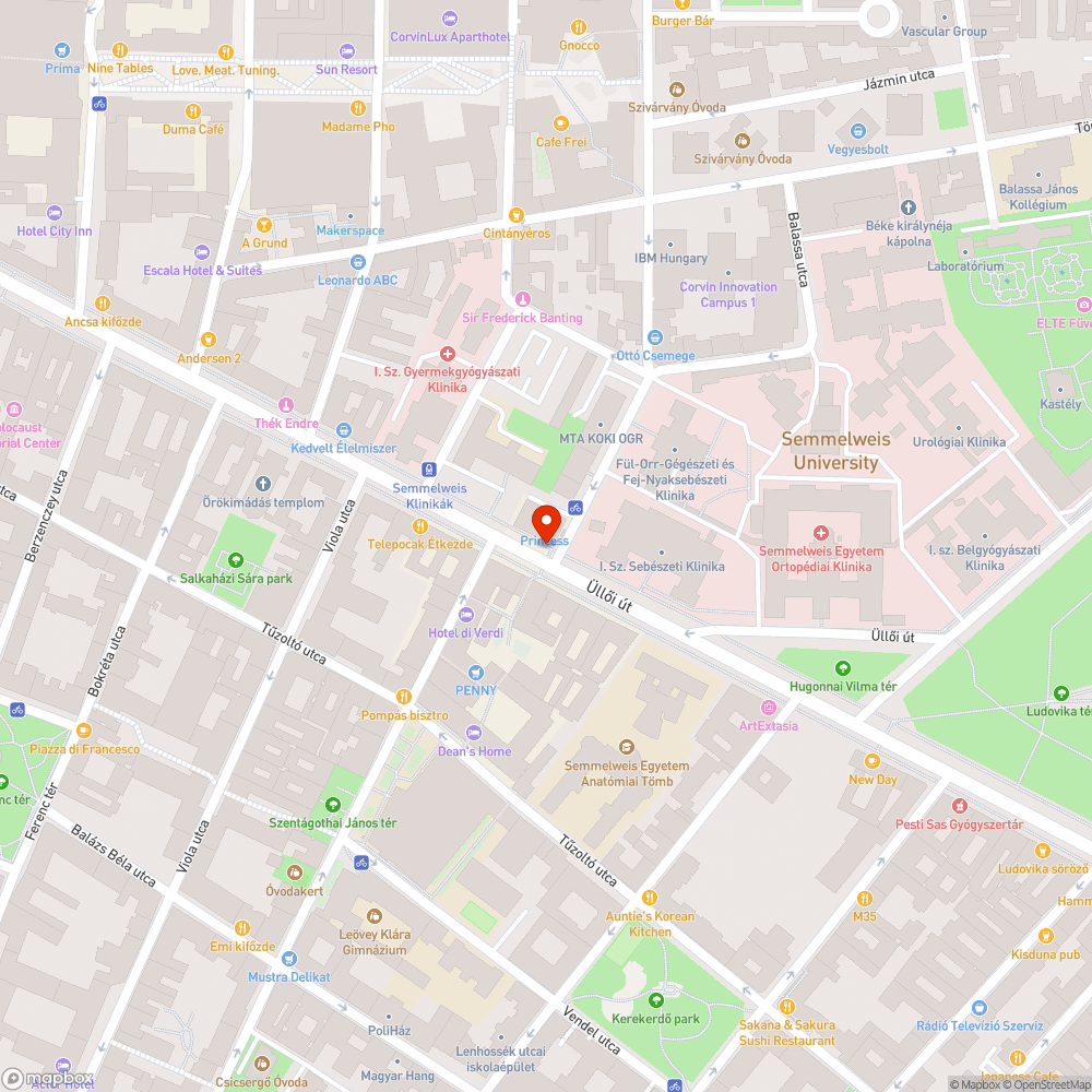 Széthullott szemetes bejelentés helye