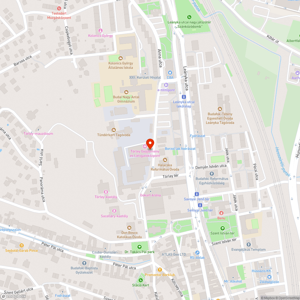 Meggyalázott vaskeret bejelentés helye