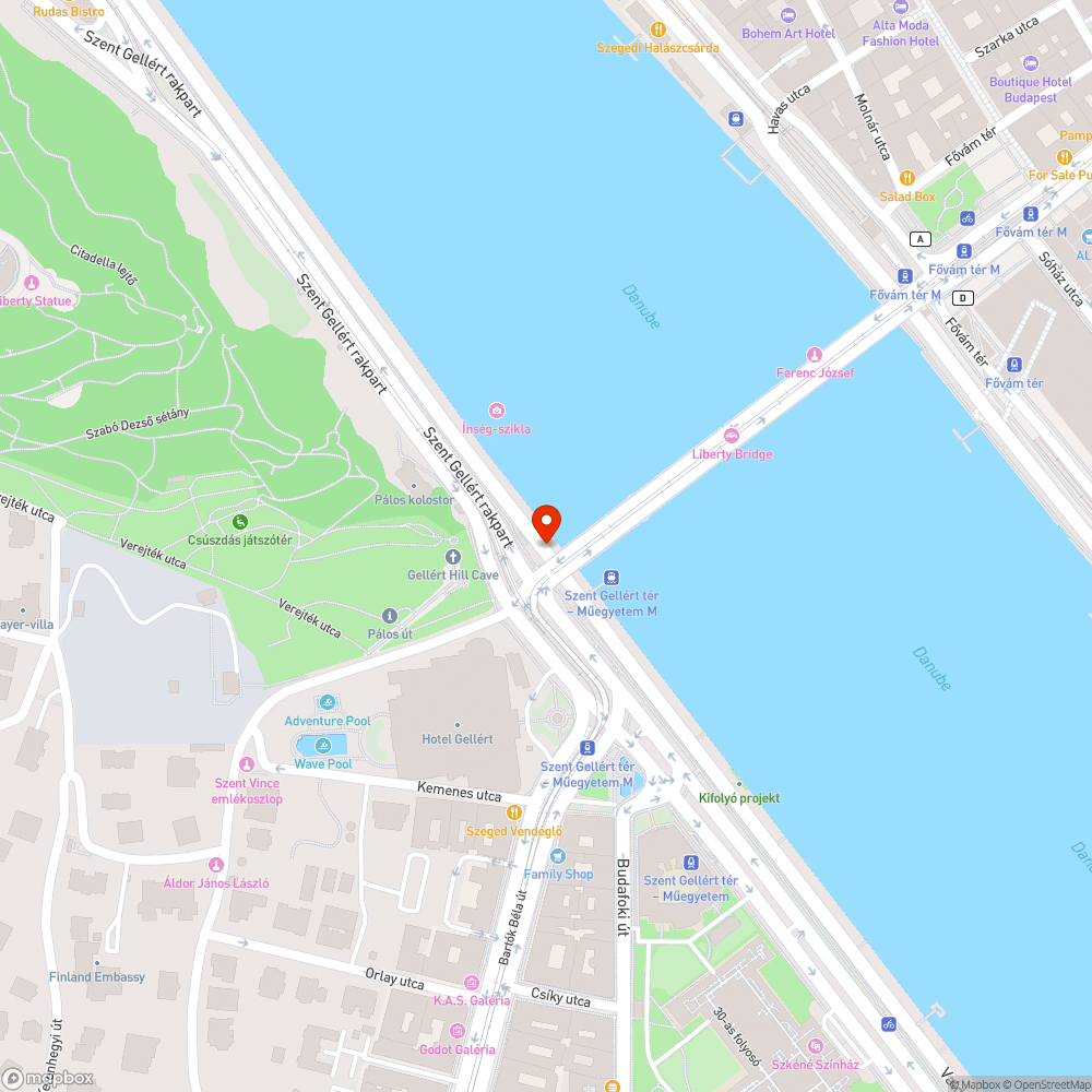 Graffiti bejelentés helye