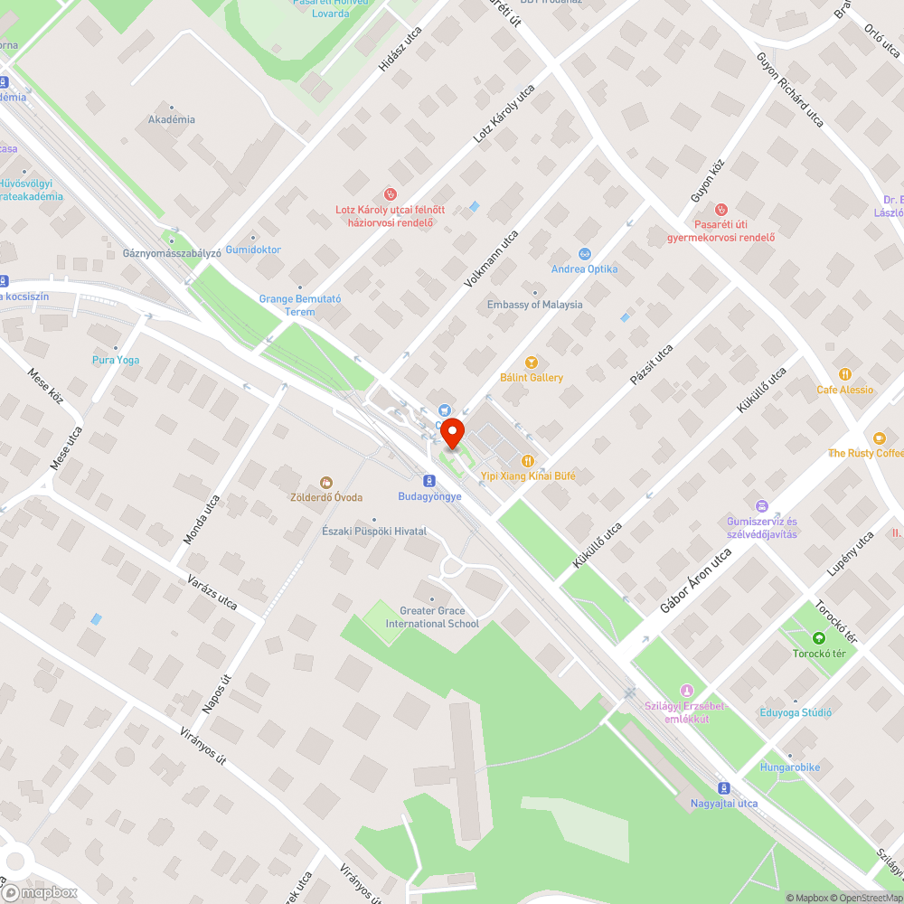 Úthibák. bejelentés helye