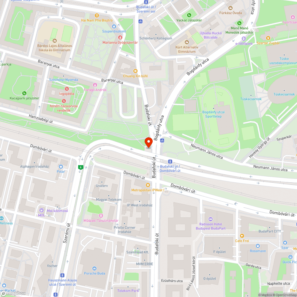 Graffiti bejelentés helye