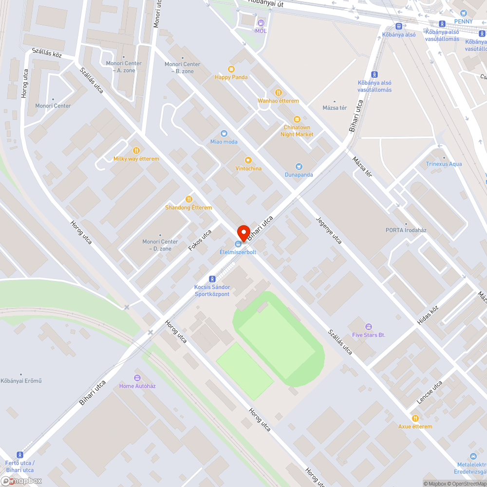 Hiányzó közműfedél bejelentés helye