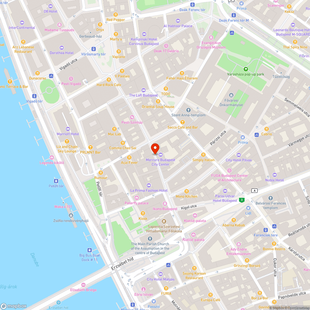 Úthibák bejelentés helye