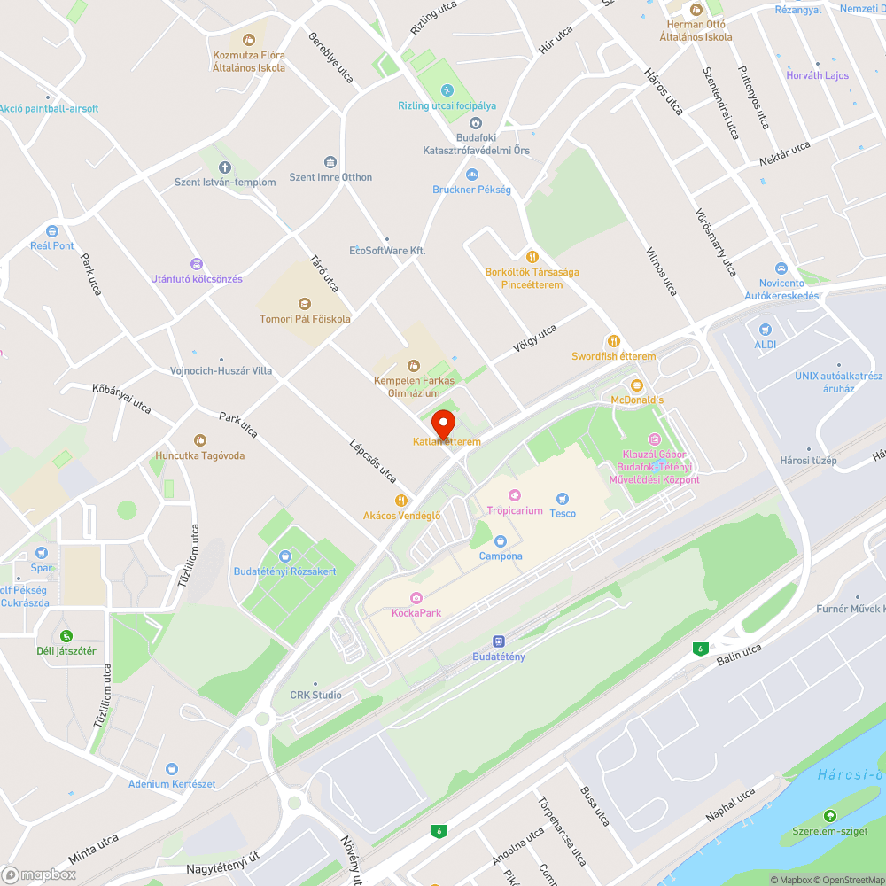 Belógó növényzet bejelentés helye