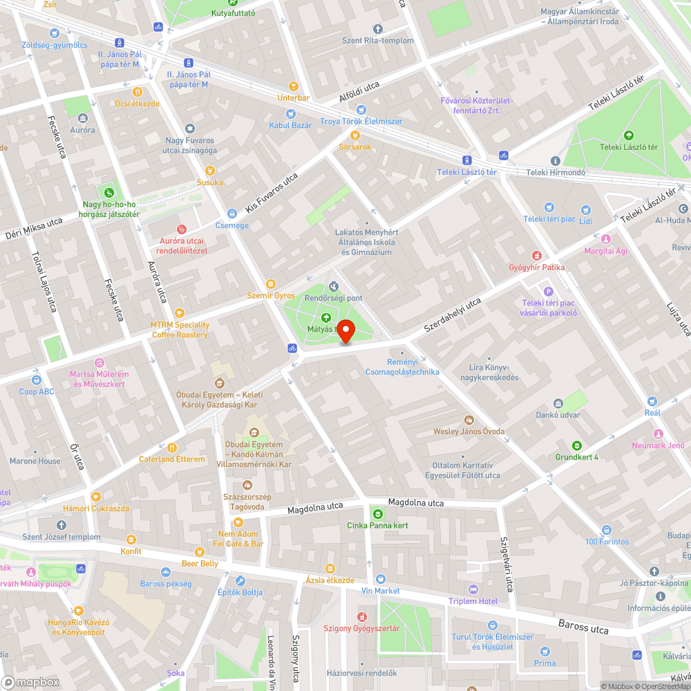 Járdán parkolás bejelentés helye