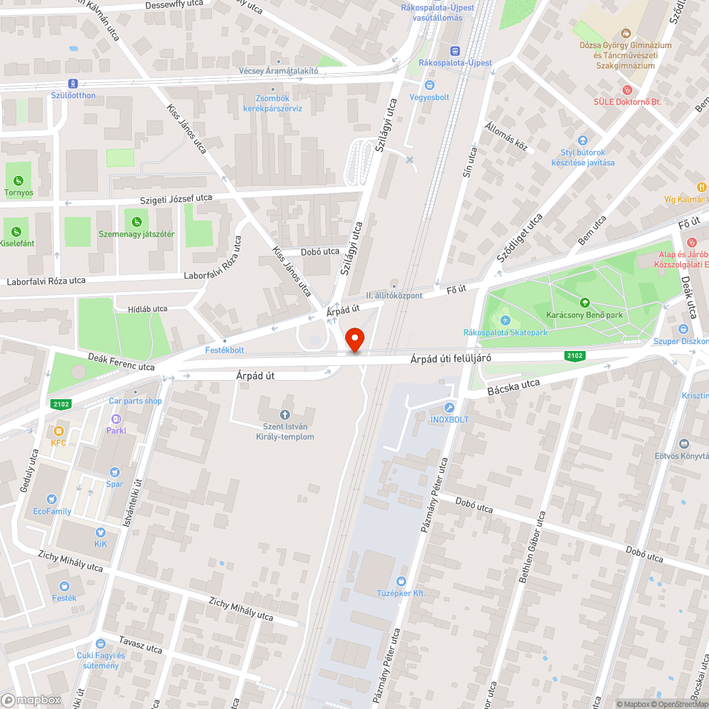 Szemetes telek bejelentés helye