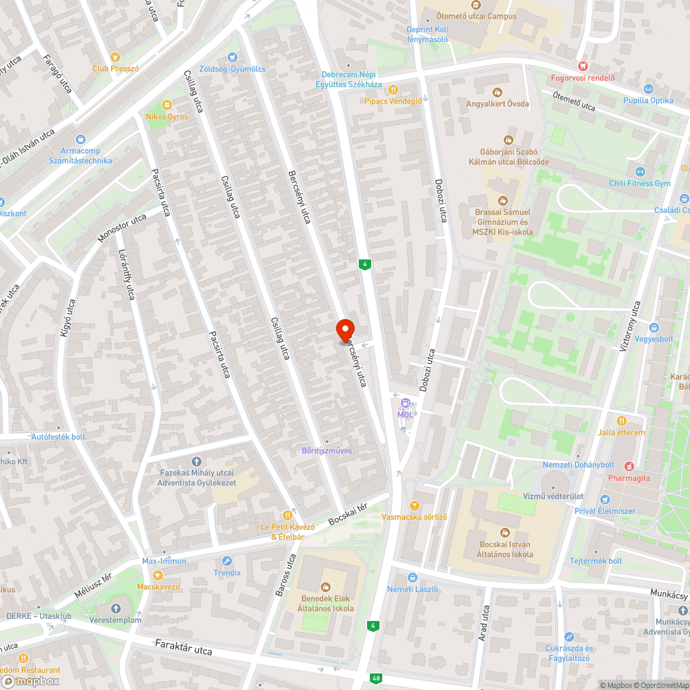 Rossz világítás bejelentés helye