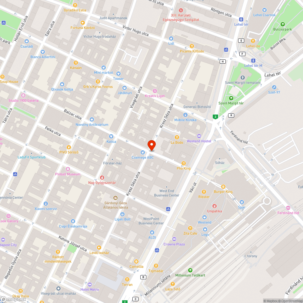 Sávelhúzás, parkolás, dupla sáv és járda bejelentés helye