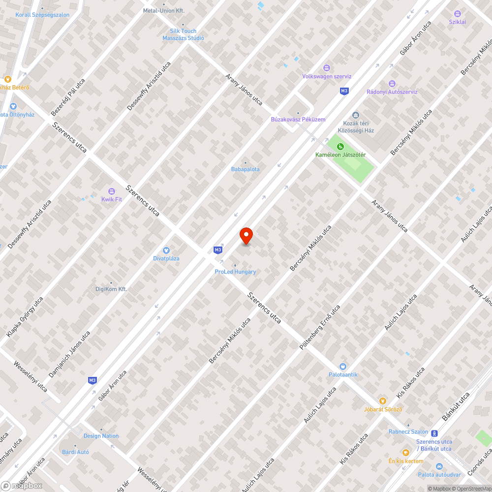 Illegálisan lerakott szemét bejelentés helye