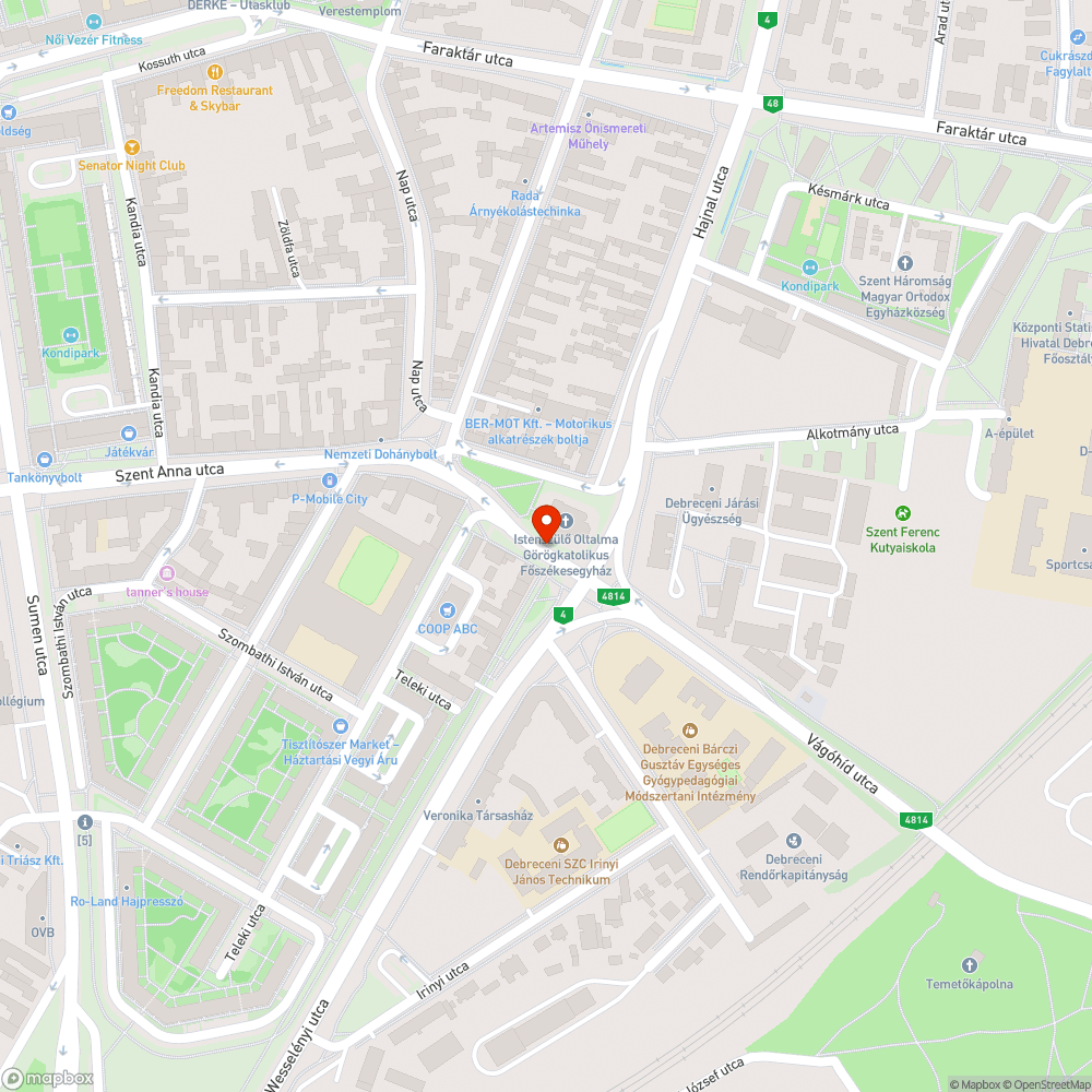 Rossz világítás bejelentés helye