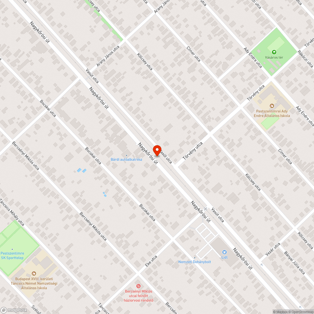 Útra lógó növényzet bejelentés helye