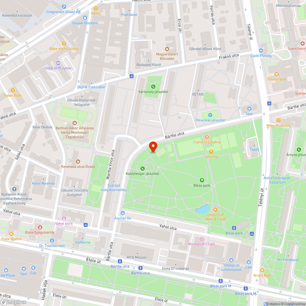 Meghibásodott ivókút bejelentés helye