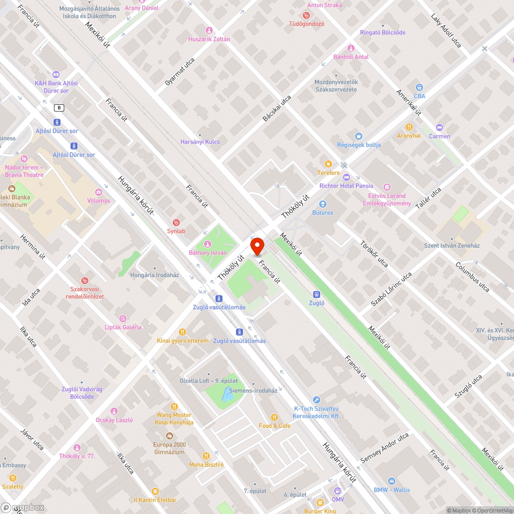 Állandó szemét bejelentés helye