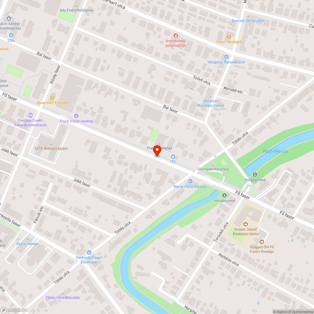 Rendkívül veszélyes járdaszakasz bejelentés helye