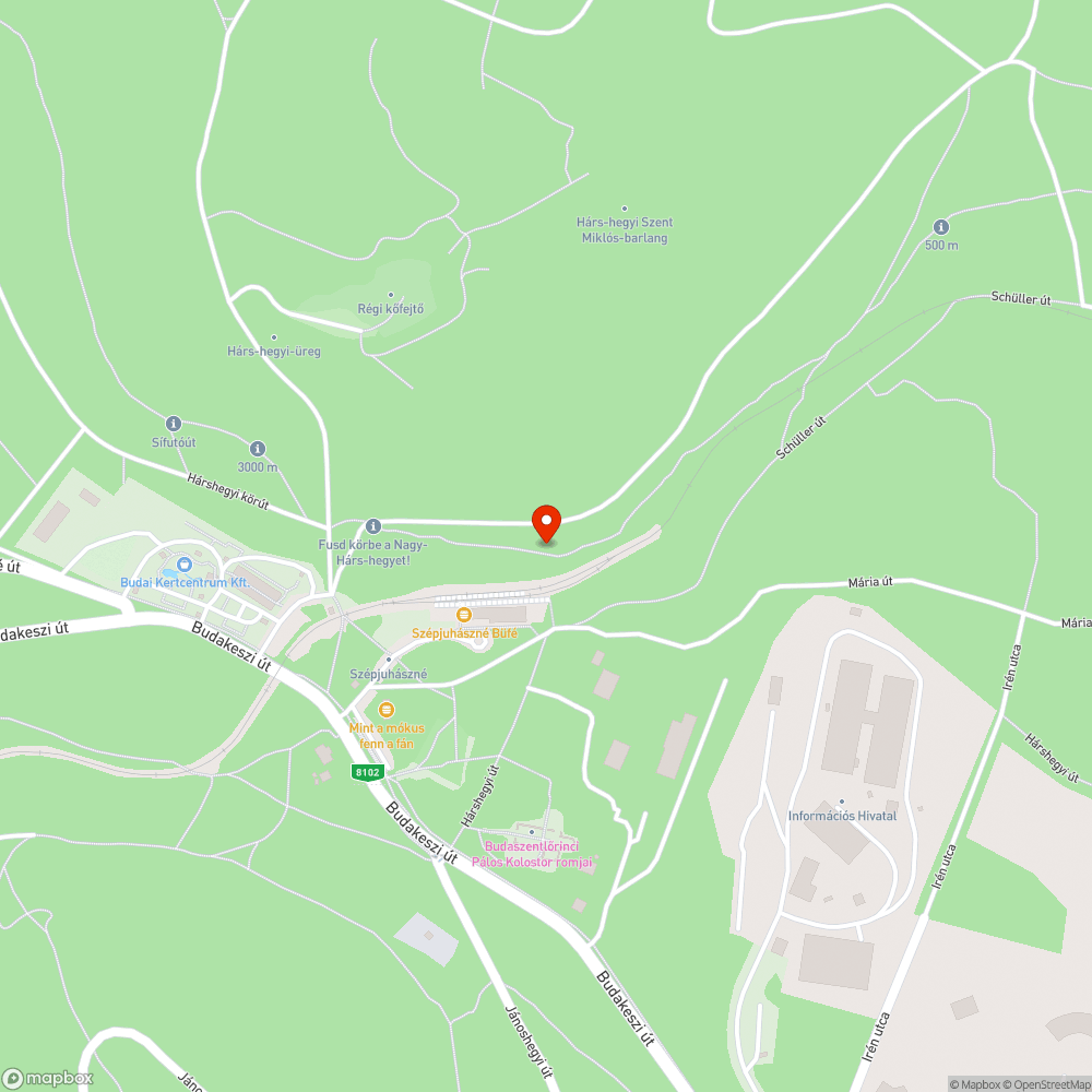 Kidőlt fák a Hárs-hegyi futókörön bejelentés helye