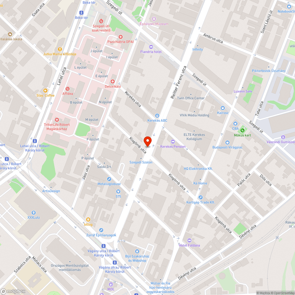 Fa által takart jelzőlámpa bejelentés helye