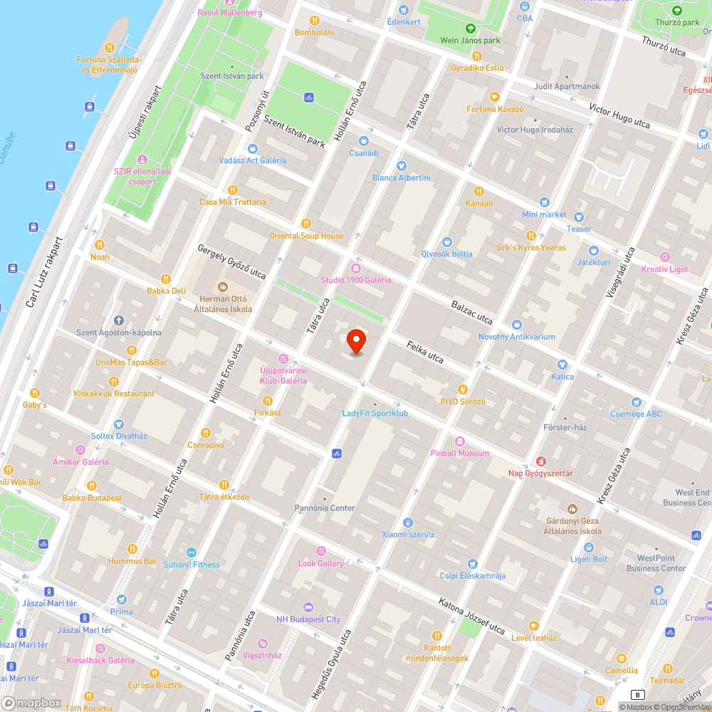 Építési törmelék az utcán bejelentés helye