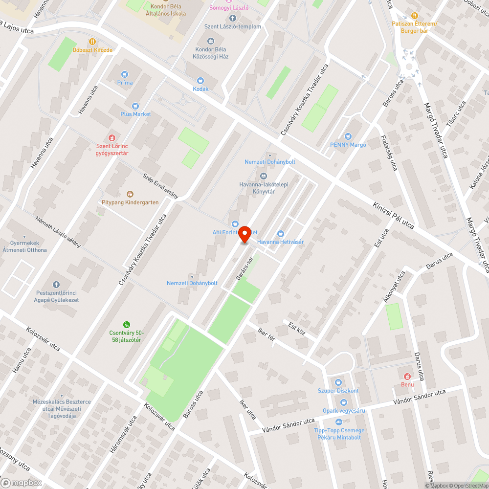 December óta ideiglenes kivonva bejelentés helye