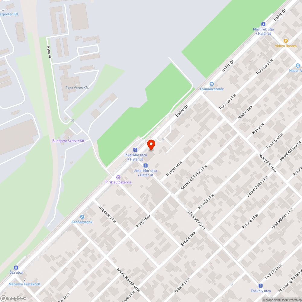 Megfáradt tábla bejelentés helye