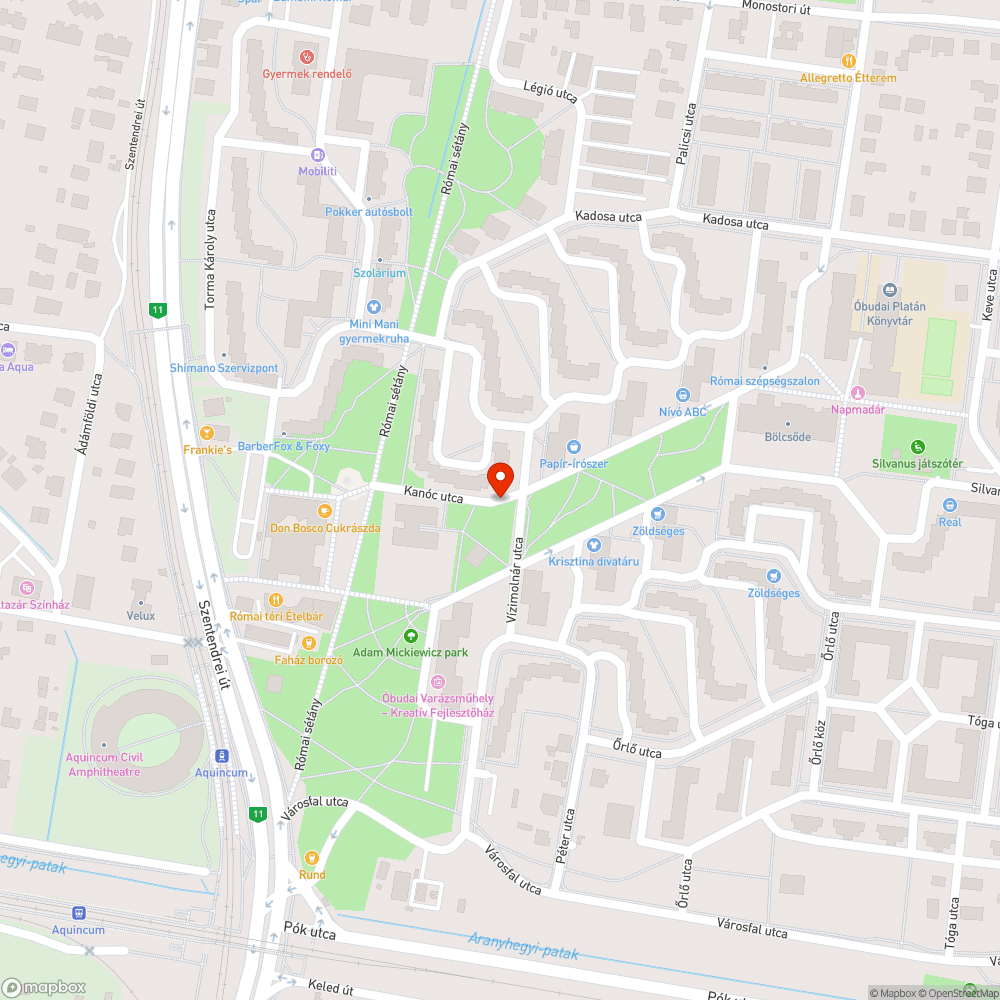 Teljesen lekopott járdafelfestés bejelentés helye