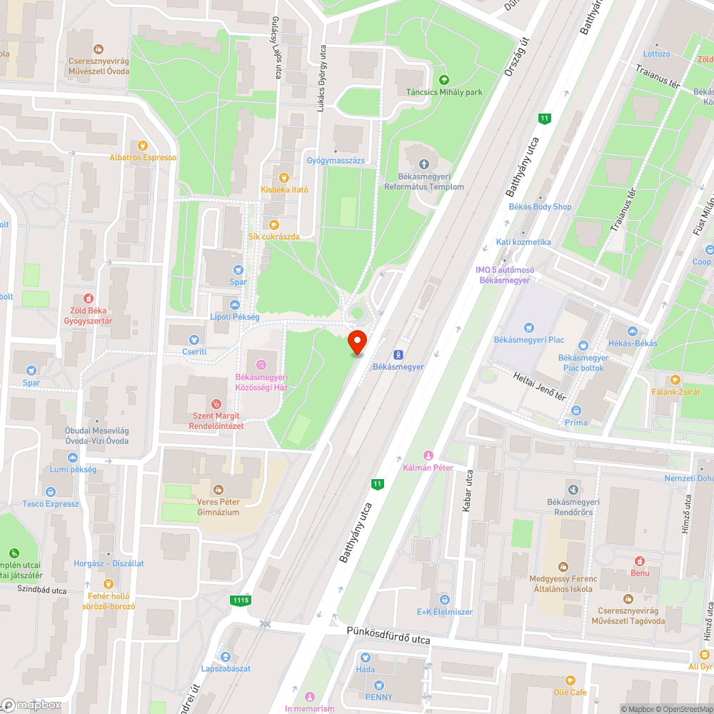 Graffitis tábla bejelentés helye