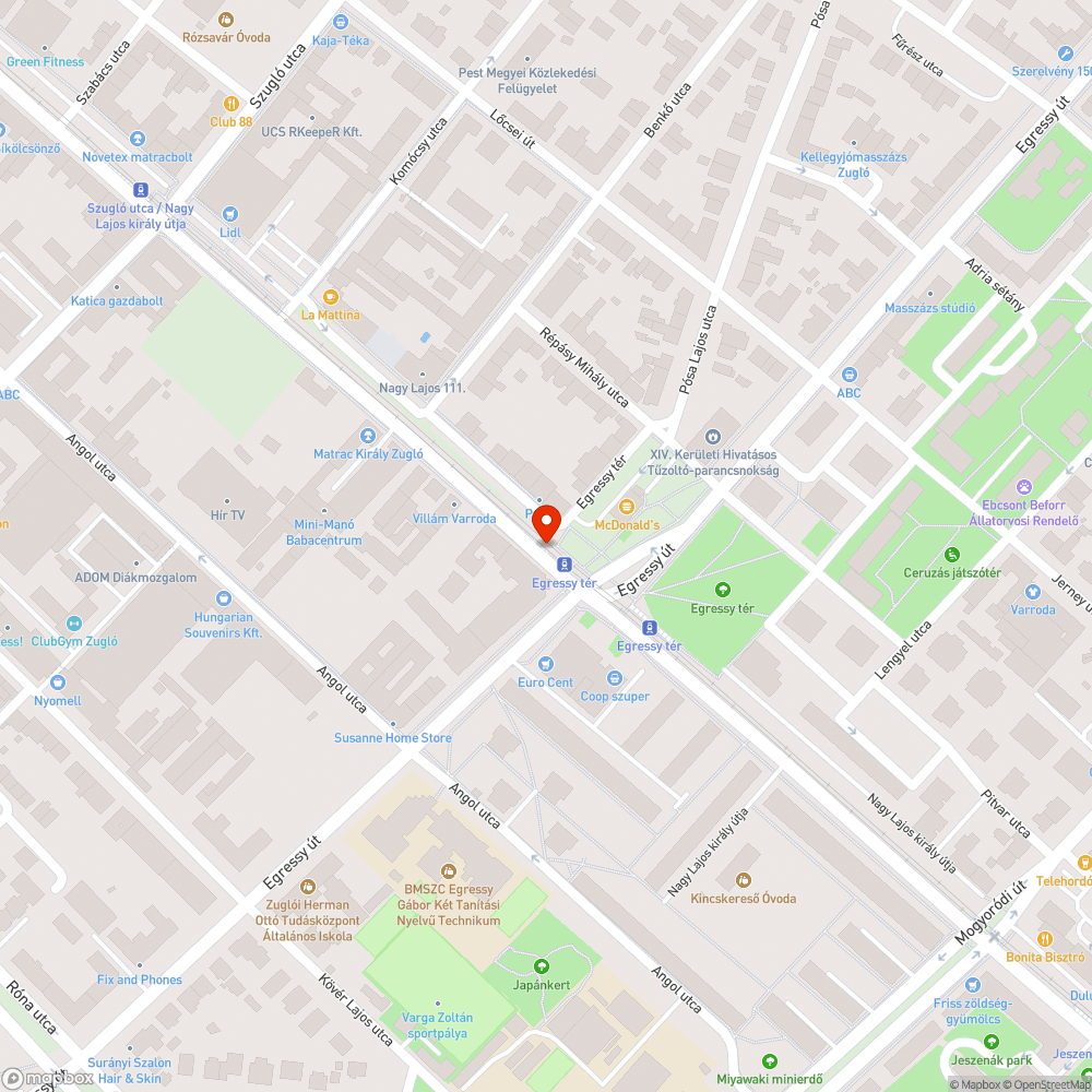 Kidőlő oszlop a megállóban bejelentés helye