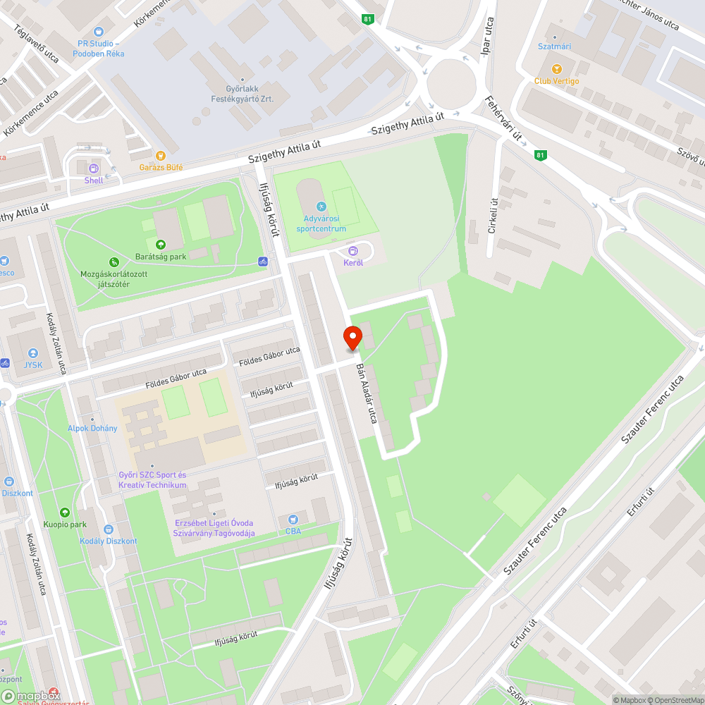 Hatalmas kátyú (megint) bejelentés helye