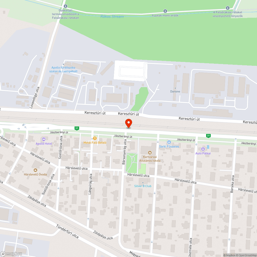 Életveszélyes közlekedési lámpa bejelentés helye